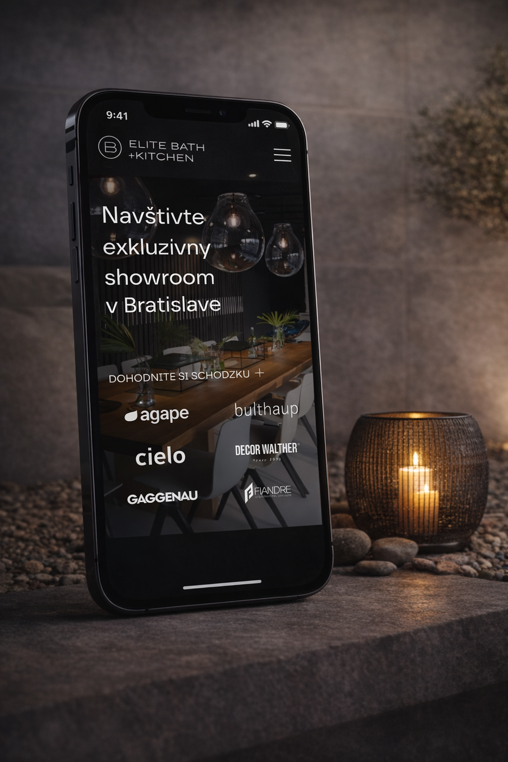 Elite Bath Kitchen — mobile showroom experience